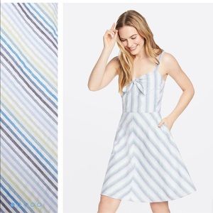 Draper James Strappy Bow Front Dress